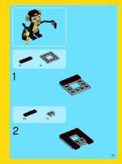 LEGO 31019 instructions page 15 – build guide