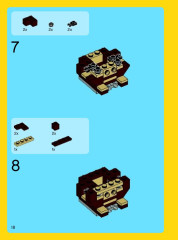 LEGO 31019 instructions page 18 – build guide