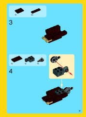 LEGO 31019 instructions page 31 – build guide