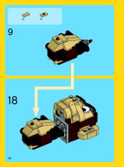 LEGO 31019 instructions page 34 – build guide