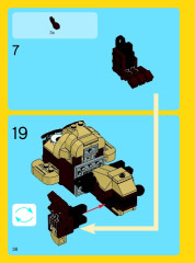 LEGO 31019 instructions page 38 – build guide
