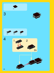 LEGO 31019 instructions page 44 – build guide