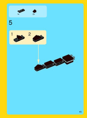 LEGO 31019 instructions page 45 – build guide