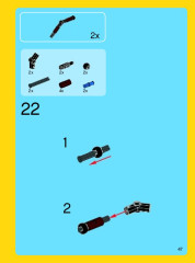 LEGO 31019 instructions page 47 – build guide