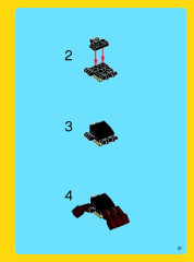 LEGO 31019 instructions page 51 – build guide
