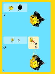 LEGO 31019 instructions page 6 – build guide