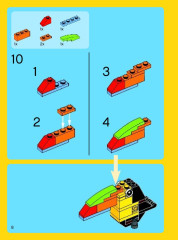 LEGO 31019 instructions page 8 – build guide