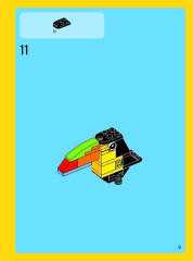LEGO 31019 instructions page 9 – build guide