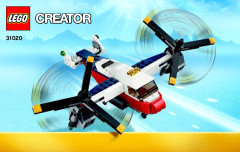 LEGO 31020 instructions page 1 – build guide
