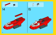 LEGO 31020 instructions page 12 – build guide
