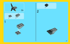 LEGO 31020 instructions page 27 – build guide