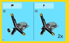 LEGO 31020 instructions page 34 – build guide
