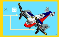 LEGO 31020 instructions page 35 – build guide