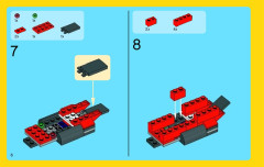 LEGO 31020 instructions page 6 – build guide