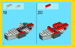 LEGO 31020 instructions page 12 – build guide