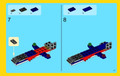 LEGO 31020 instructions page 17 – build guide