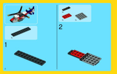 LEGO 31020 instructions page 2 – build guide