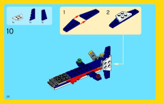 LEGO 31020 instructions page 20 – build guide