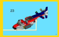LEGO 31020 instructions page 21 – build guide