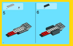 LEGO 31020 instructions page 4 – build guide