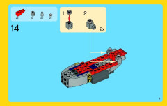 LEGO 31020 instructions page 9 – build guide
