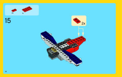 LEGO 31020 instructions page 14 – build guide