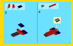 LEGO 31020 instructions page 17 – build guide