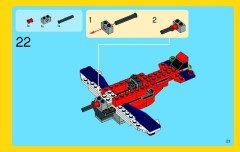 LEGO 31020 instructions page 23 – build guide