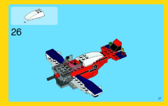 LEGO 31020 instructions page 27 – build guide