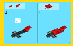 LEGO 31020 instructions page 3 – build guide