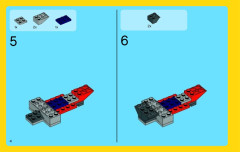 LEGO 31020 instructions page 4 – build guide