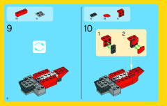 LEGO 31020 instructions page 6 – build guide