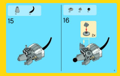 LEGO 31021 instructions page 11 – build guide