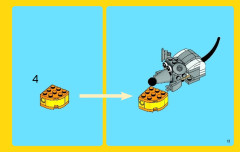 LEGO 31021 instructions page 13 – build guide