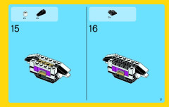 LEGO 31021 instructions page 21 – build guide