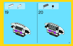 LEGO 31021 instructions page 23 – build guide