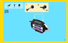 LEGO 31021 instructions page 27 – build guide