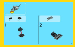 LEGO 31021 instructions page 3 – build guide