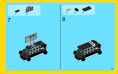 LEGO 31021 instructions page 43 – build guide