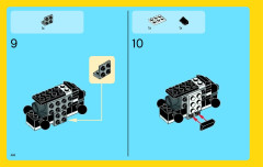 LEGO 31021 instructions page 44 – build guide
