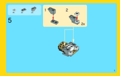 LEGO 31021 instructions page 5 – build guide