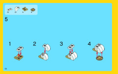 LEGO 31021 instructions page 52 – build guide