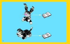 LEGO 31021 instructions page 2 – build guide