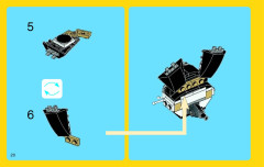 LEGO 31021 instructions page 20 – build guide