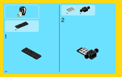 LEGO 31021 instructions page 24 – build guide