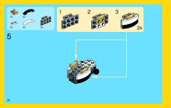 LEGO 31021 instructions page 26 – build guide