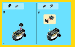 LEGO 31021 instructions page 28 – build guide