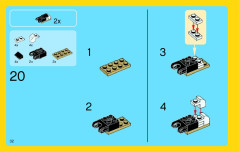 LEGO 31021 instructions page 32 – build guide