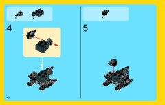 LEGO 31021 instructions page 40 – build guide