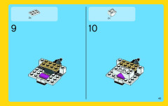 LEGO 31021 instructions page 43 – build guide